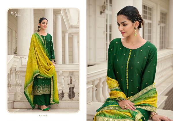 Lt Nitya Bandhani Vol 3 Jacquard Designer Salwar Suit Collection